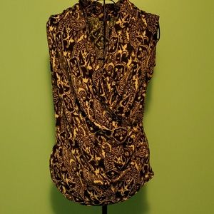 Talbots sleeveless top